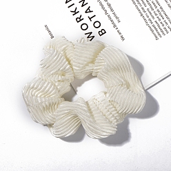 Фора Ткань эластичные аксессуары для волос, для девочек или женщин, резинка для волос / резинки для волос, оранжевые, 120 мм