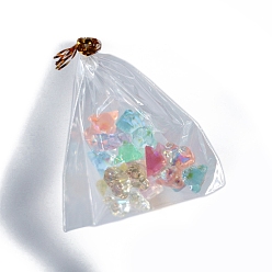 Разноцветный Мини-модель конфет из смолы, аксессуары для кукольного домика с микро-ландшафтом, притворяясь опорными украшениями, красочный, 35x28 мм