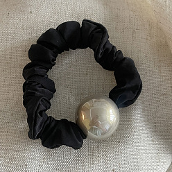 Черный Ткань эластичные аксессуары для волос, для девочек или женщин, резинка для волос / резинки для волос, чёрные, 60 мм