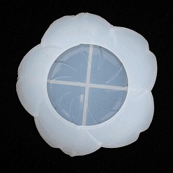 Цветок Силиконовые формы для тарелок для ювелирных изделий своими руками, формы для хранения, формы для литья смолы, для уф-смолы, изготовление изделий из эпоксидной смолы, цветок, 110 мм