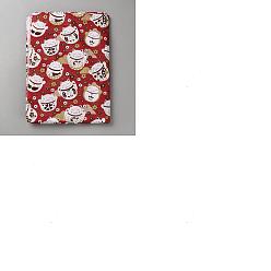 Темно-Красный 1м хлопчатобумажная ткань в японском стиле, аксессуары, узор счастливого кота, темно-красный, 1500x0.2 мм