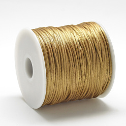 Light Khaki Nylon Thread, Light Khaki, 2.5mm, about 32.81 Yards(30m)/Roll