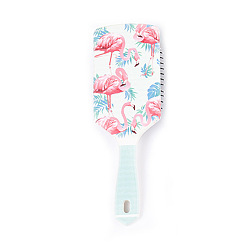 Phoenix Green Массажная расческа с УФ-печатью, мультяшная подушка, пластиковый инструмент для укладки волос с дизайном подушки безопасности