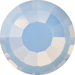 31110 Lt. Sapphire Opal Камни preciosa® crystal hotfix с плоской основой, чешский хрусталь, круглый(438 11 612 шатон роза вива 12 ®), 31110 lt. сапфировый опал, ss 8 (2.3~2.5 мм)