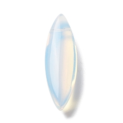 Opalite Perles d'oeil de maison d'opalite, top foré, 33x10x7mm, Trou: 0.80 mm