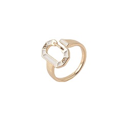 03 Gold Plated Devil Eye Ring for Women - Unique and Stylish Oil Drop Design