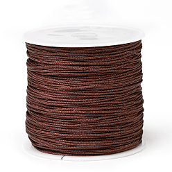 Coconut Brown Nylon Thread, Coconut Brown, 0.8mm, about 45m/roll