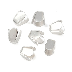 Посеребрённый Шапочки и конусы для бусин, латунные, без кадмия и без свинца, 925 серебро покрытием, 6x5x4.5 мм, отверстие : 1 мм