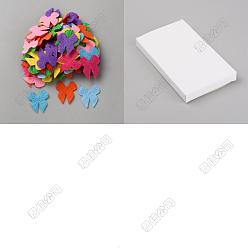 Bowknot 300 шт. нетканого материала, для поделок ремесел, бантом, 25.5x22x1 мм