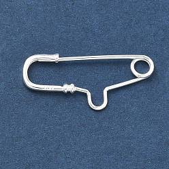 Серебро 925 Броши из стерлингового серебра в виде булавок, серебряные, 26x11.5x2 мм