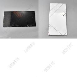 (52) Непрозрачная лаванда 2 листы 2 цветные листы полиэтилена высокой плотности, квадратный, разноцветные, 30.5x30.5x0.6 см, 1 лист / цвет