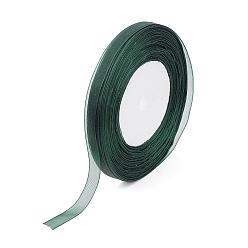 Vert Mer Ruban d'organza, large ruban de décoration de mariage, vert de mer, 1 pouces (25 mm), 250yards (228.6m)