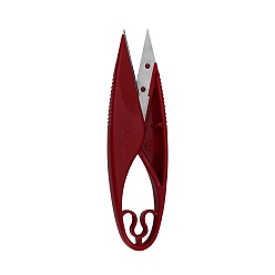 Красный Ножницы из нержавеющей стали, сменные лезвия нитеобрезатели, швейные ножницы, красные, 11.2x3.1 см