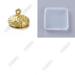 Golden 20Pcs Autumn Theme Zinc Alloy Pendants, Acorn Head, Golden, 11x15mm, Hole: 1.6mm