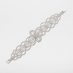silver 925 Silver Bracelet with Sparkling Water Diamonds - Perfect Wedding Accessory