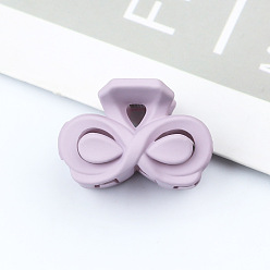 TCB-146-XP Purple Butterfly Hair Clip for Women, Minimalist Claw Clip for High Ponytail and Updo Hairstyles