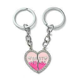 Камелия Брелок из эмалевого сплава, литыми кольцами, камелия, 8.5 см