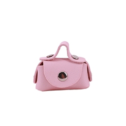 Pink Mini Plastic Doll Handbag, for Doll Girls Accessory Bag, Pink, 60x50x25mm