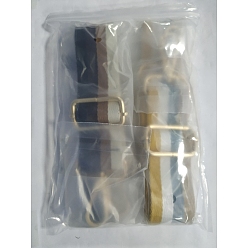 Light Gold Chgcraft 2 шт 2 цвета ручки холщового мешка, с поворотными застежками, для сменных аксессуаров цепочки для сумок, золотой свет, 72x3.7 см, регулятор: 5.3x2.8x0.95 см, застежки: 6x4.6x0.8 см, 1 шт / цвет
