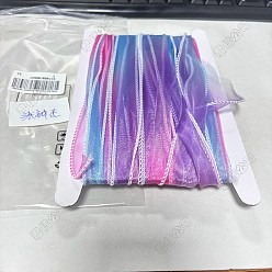 Pink 10м полиэстеровая марлевая лента, градиент цвета, аксессуары для одежды, розовые, 2-1/8 дюйм (55 мм)