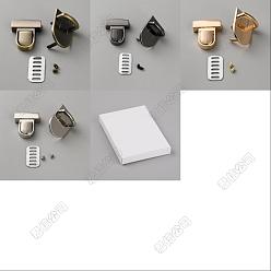 (52) Непрозрачная лаванда 4 сумки 4 цвета дугообразные замки для кошельков из сплава, принадлежности для изготовления сумочки своими руками, разноцветные, 32x24.5x12 мм, 1 сумка / цвет