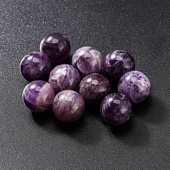Amethyst Natural Amethyst Crystal Ball, Reiki Energy Stone Display Decorations for Healing, Meditation, Witchcraft, 16mm