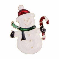 YNCP1481 Halloween snowman Christmas old man corsage drip oil socks brooch costume accessories brooch