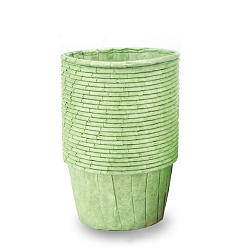 Light Green Cupcake Paper Baking Cups, Greaseproof Muffin Liners Holders Baking Wrappers, Light Green, 65x45mm, about 50pcs/set