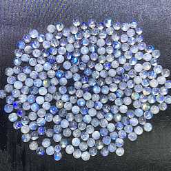 Rainbow Moonstone Кабошоны из натурального радужного лунного камня, полукруглый, 4 мм