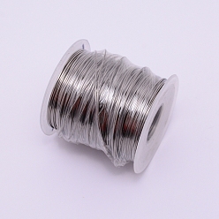 Color de Acero Inoxidable 304 alambre de acero inoxidable, color acero inoxidable, 20 calibre (0.8 mm), 100 m / rollo