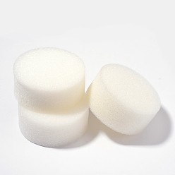 White Column Sponge Mat, White, 66x30mm