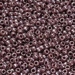 (133) Opaque Luster Lavender Тохо 8/0 круглые бусины, японский бисер, (133) непрозрачный блеск лаванды, 3 мм, отверстие : 1 мм, Около 1111 шт / 50 г