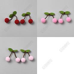 (52) Непрозрачная лаванда 36шт. пряжа для костюмов, вишня, разноцветные, 60x50x20 мм, 12 шт / цвет, 3 цветов