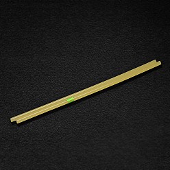 Gold Plastic Glue Sticks, Use for Glue Gun, Gold, 300x7mm, about 37strands/500g
