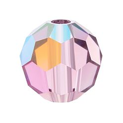 20020 200 Light Amethyst AB Хрустальные бусины preciosa®, чешский хрусталь, 451 19 602 круглый, 20020 200 светлый аметист ab, 4 мм, отверстие : 1 мм