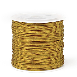 Dark Goldenrod Nylon Thread, Dark Goldenrod, 0.8mm, about 45m/roll