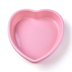 Pink Diy пищевые силиконовые формы, формы для кекса, для diy шифон торт формы для выпечки, сердце, розовые, 10 дюйм, 285x255x61 мм, внутренний диаметр: 245x260 мм