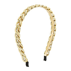 golden Fashionable Chain Hairband with Cool and Sweet Temperament - Unique Design, Pressure Hairband, Hair Accessory.