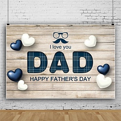 Word Father's Day Party Cloth Banner Decoration, Photography Backdrops, Rectangle, Word, 800x1200mm