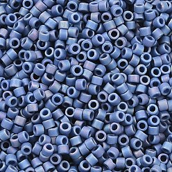 (DB2317) Matte Opaque Glazed Bayberry AB Бусины miyuki delica, цилиндр, японский бисер, 11/0, (db2317) матовый непрозрачный глазированный лавровый лист ab, 1.3x1.6 мм, отверстие : 0.8 мм, около 10000 шт / упаковка, 50 г / мешок