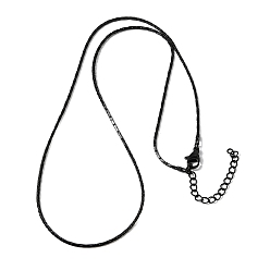 Черный 1.3мм 304 цепочки из нержавеющей стали в стиле "бостонское плетение" для женщин и мужчин, ионное покрытие (ip), чёрные, 17.91 дюйм (45.5 см)