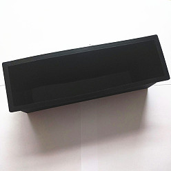 Black Silicone Molds, Soap Mold, Rectangle, Black, 276x86x83mm, Inner Diameter: 260x70x78mm