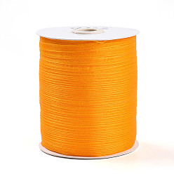 Оранжевый Лентой из органзы, оранжевые, 1/4 дюйм (6 мм), 500 ярдов / рулон (457.2 м / рулон)
