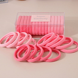 Boxed - Powder Mixed Color 15-Piece Set Colorful Practical Women's Hair Tie Hair Accessories - Stylish, Versatile, Trendy.