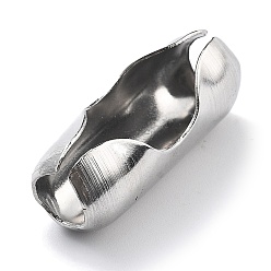 Нержавеющая Сталь Цвет 304 нержавеющей стали соединения шаровой цепи, цвет нержавеющей стали, 30x12 мм, подходит для шариковой цепи 10 мм