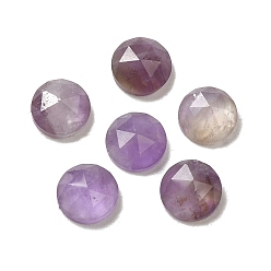 Аметист Природный аметист кабошонов, граненые, полукруглый, 6x2.5 мм