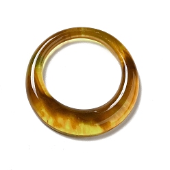 Coconut Brown Resin Linking Ring, Round Ring, Coconut Brown, 35x5mm, Inner Diameter: 24mm