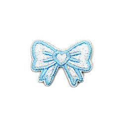 Bowknot Embroidery Iron on/Sew on Patch, for Costume Bag Hat, Bowknot, 40~80mm