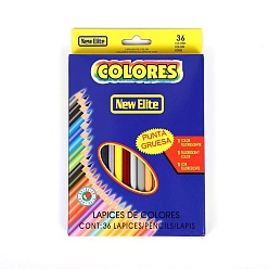 Mixed Color Wooden Colored Pencils for Adults and Kids, Drawing Pencils, for Sketch, Arts, Coloring Books, Mixed Color, 17.8cm, 36pcs/set