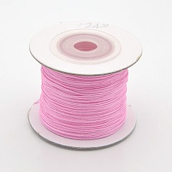 Pink Nylon Thread, Pink, 0.4mm, about 109.36 yards(100m)/roll